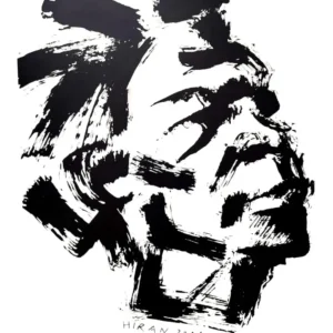 রামকিঙ্কর বেইজ পোস্টার – Hiran Mitra | Ramkinkar Baij Glossy Art Print | 12×18 Inches